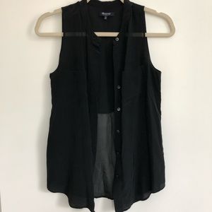 Madewell Paneled button down